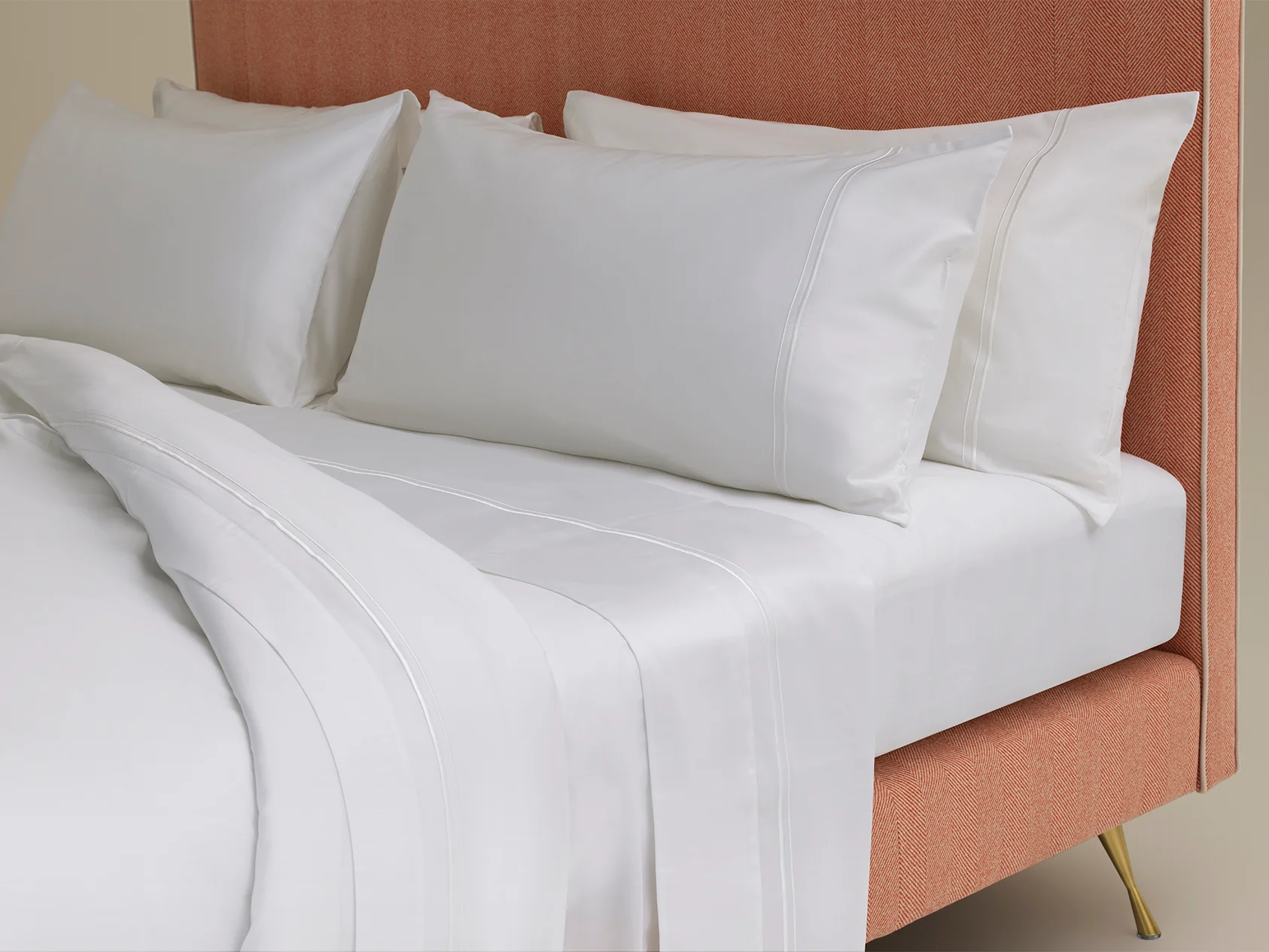The Dream Cotton Sateen Flat Sheet - Image 2