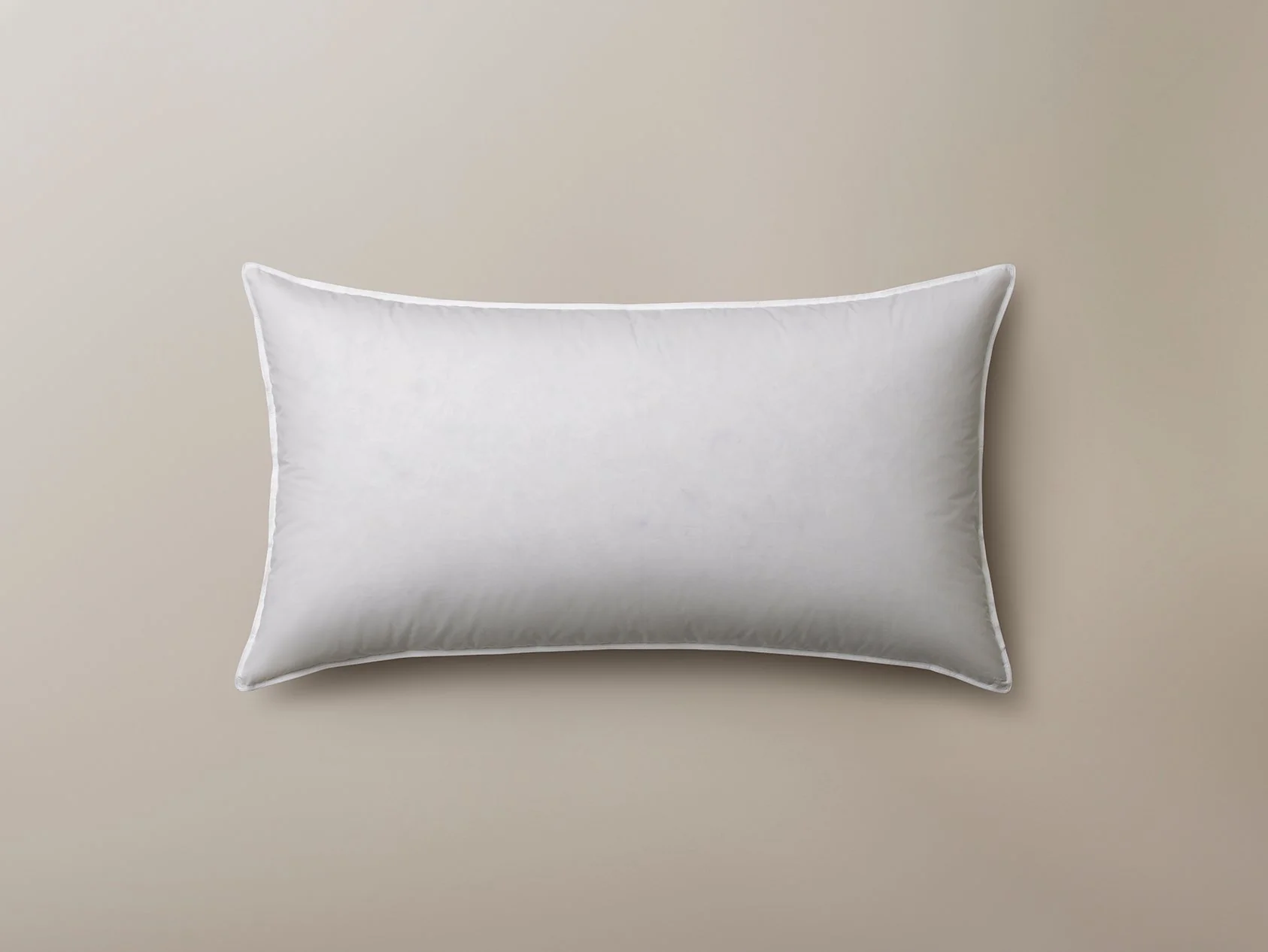 White Hungarian Goose Down & Feather Luxury Pillow - Image 4