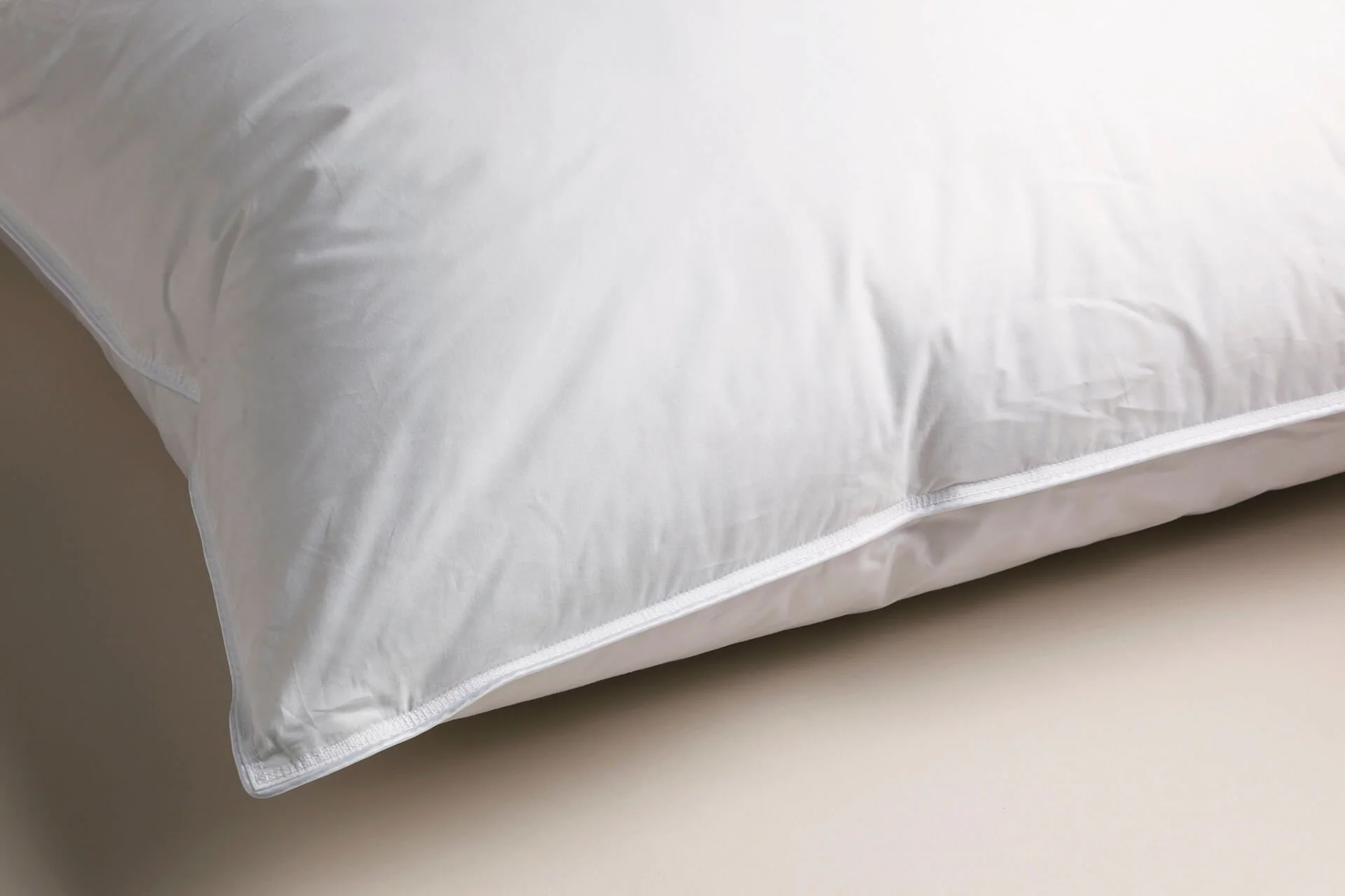 White Hungarian Goose Down & Feather Luxury Pillow - Image 5