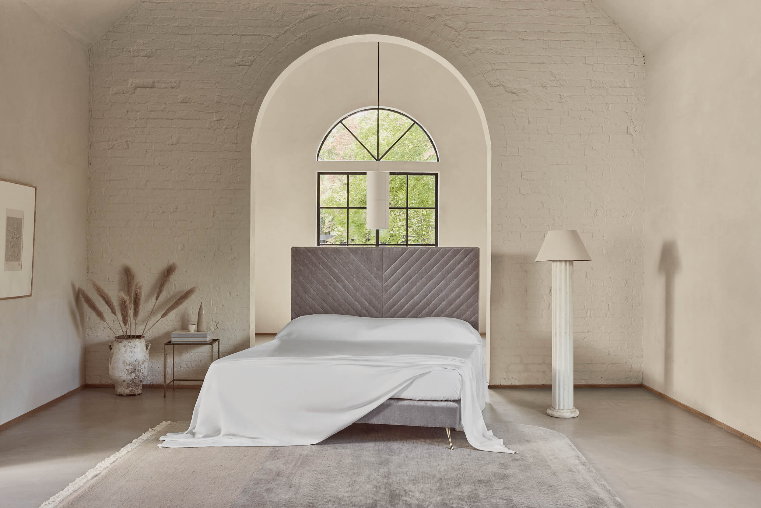 Linen & Tencel Flat Sheet - Soft White