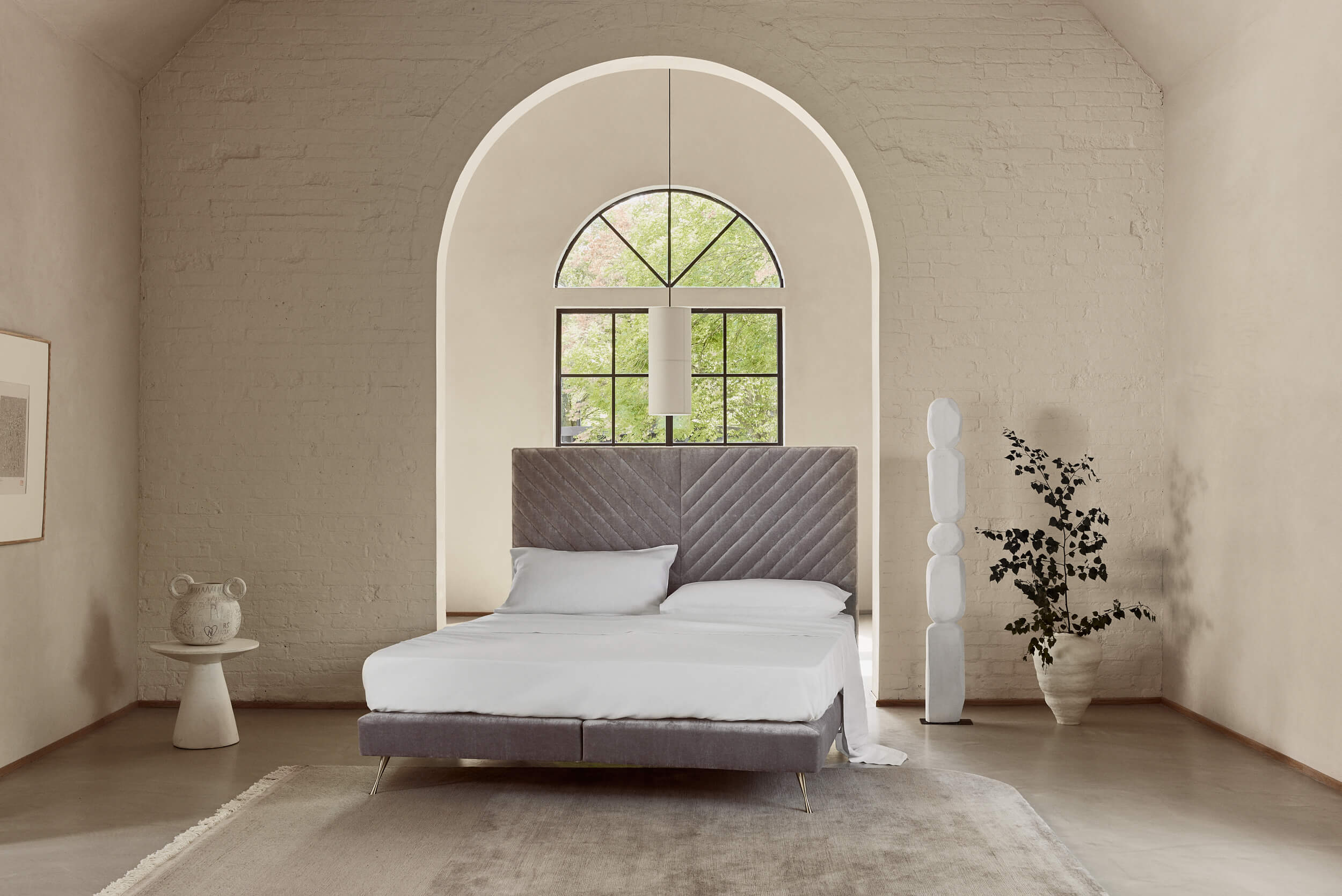 Linen & Tencel Flat Sheet - Soft White - Image 2