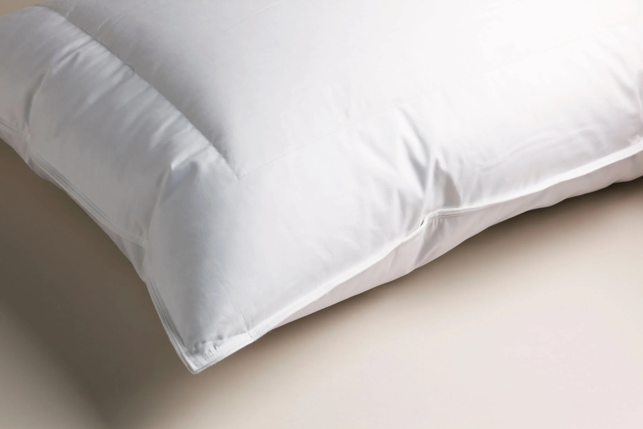 White Siberian Goose Down & Feather Luxury Pillow - Image 5