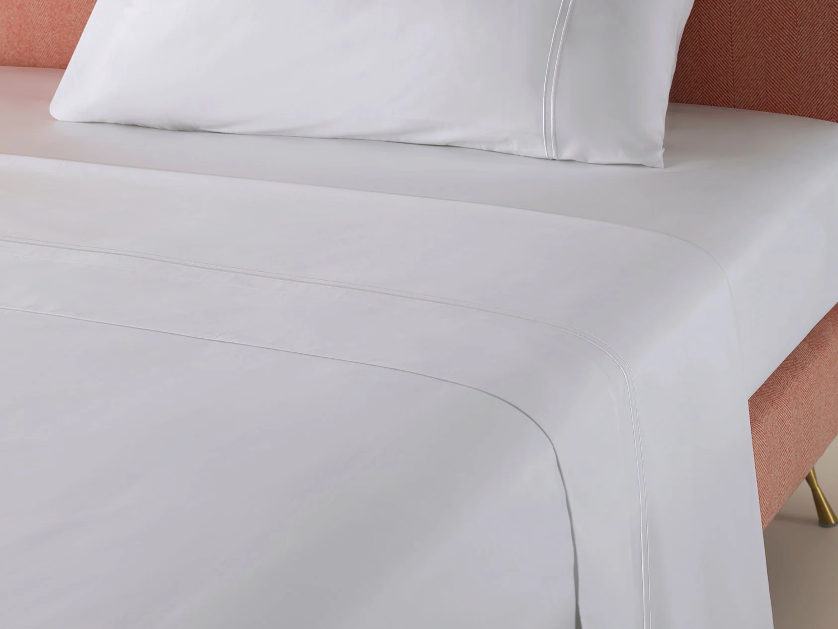 The Drift Pure Cotton Percale Flat Sheet