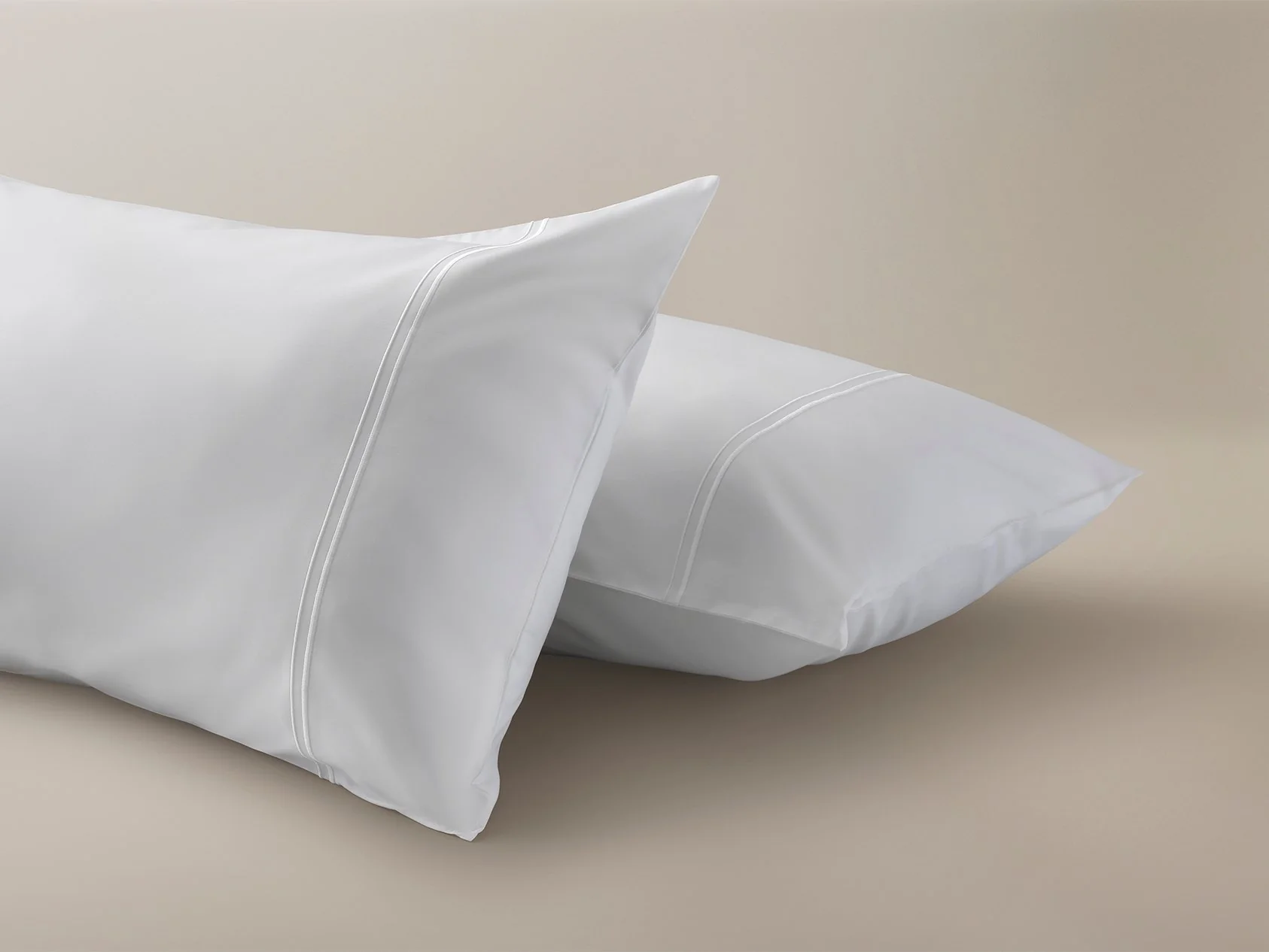 The Drift Cotton Percale Pillowcase