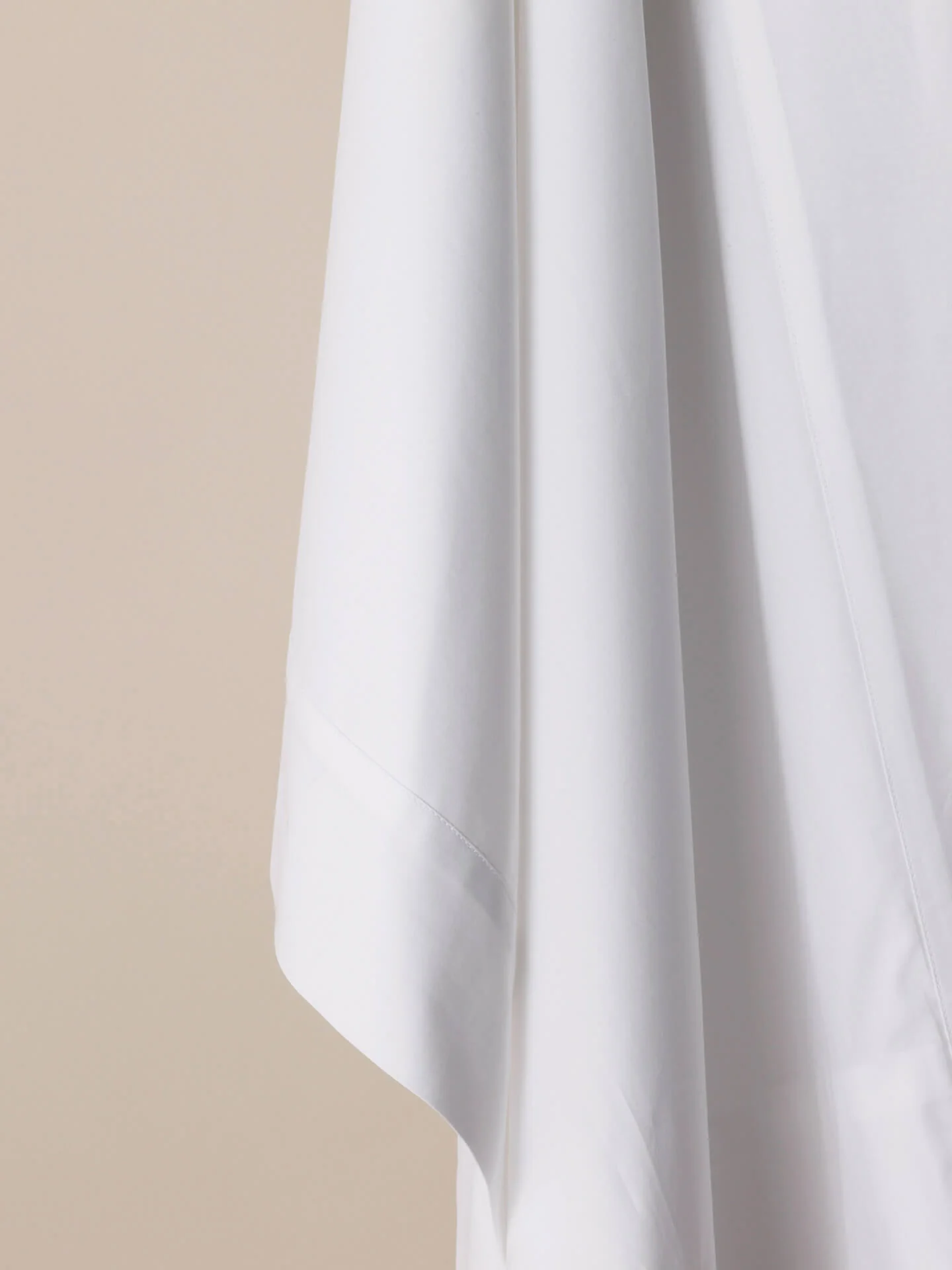 The Drift Luxury Cotton Percale Flat Sheet - Image 2