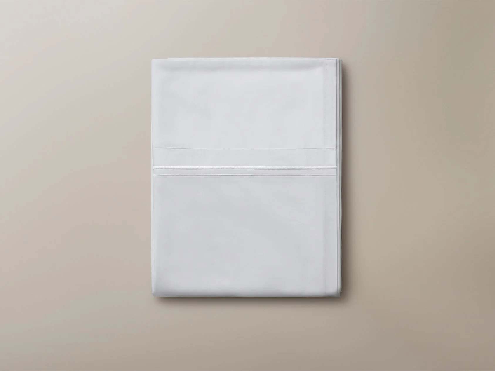 The Drift Luxury Cotton Percale Flat Sheet - Image 2