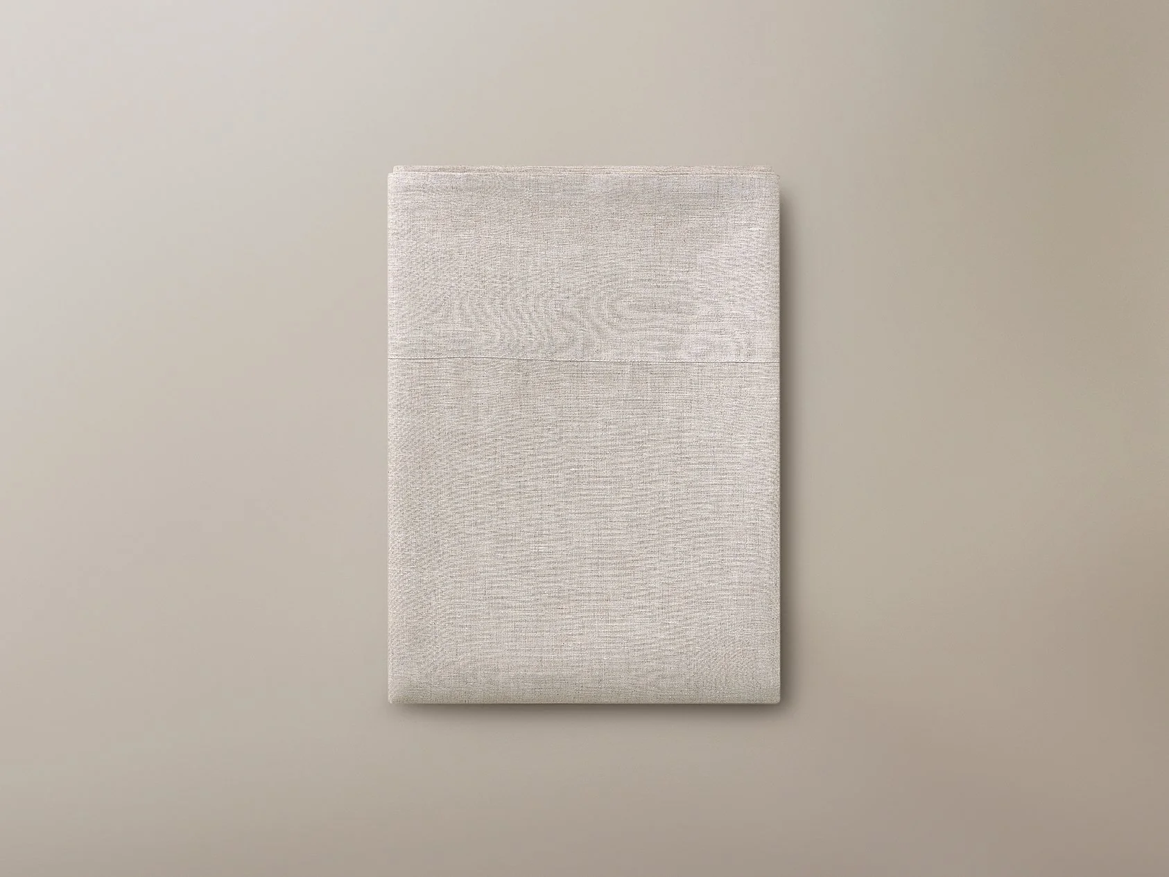 The Herringbone Bed Linen Set - Oatmeal - Image 5