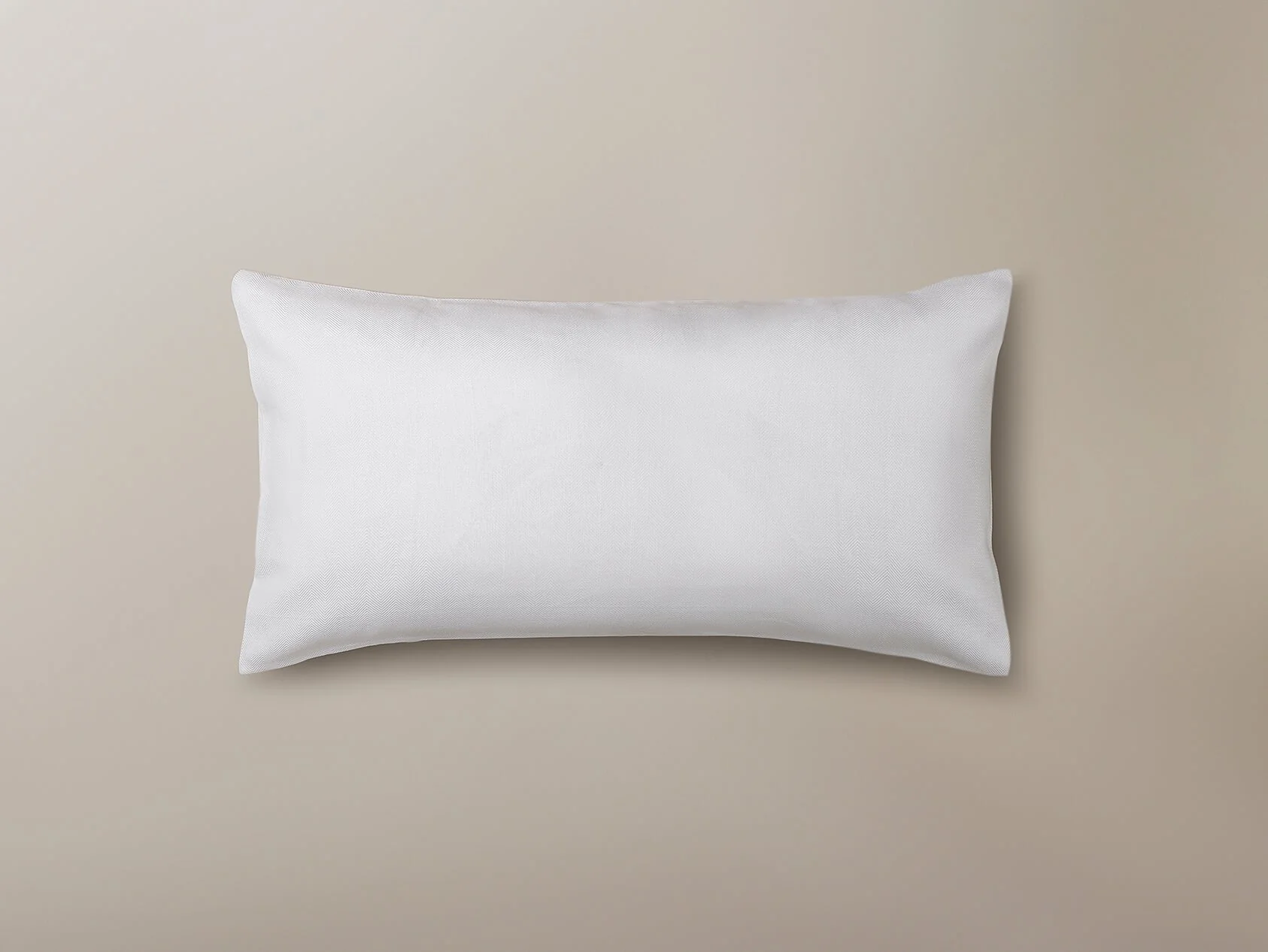 The Herringbone Pillowcase - White - Image 2