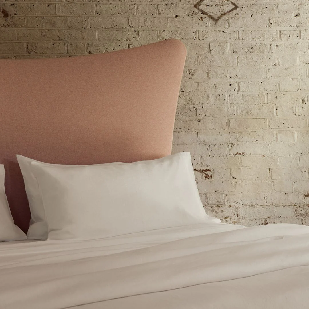 The Organic Linen Pillowcase - White