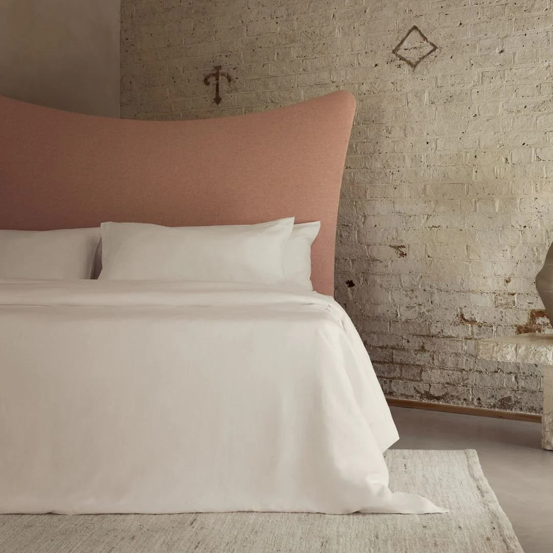 The Organic Linen Pillowcase - White - Image 4
