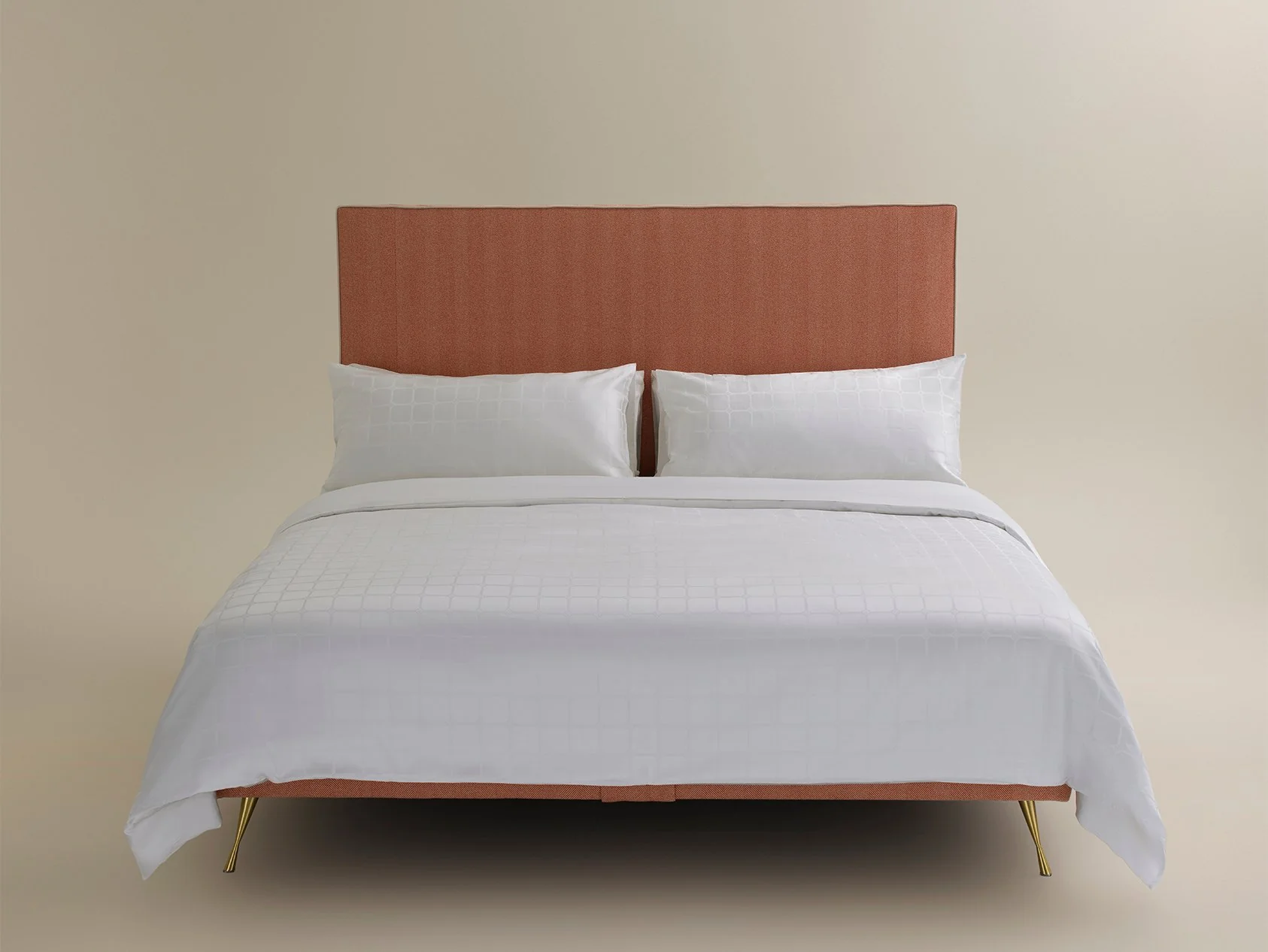 The Trellis Luxury Bed Linen Set - White - Image 2
