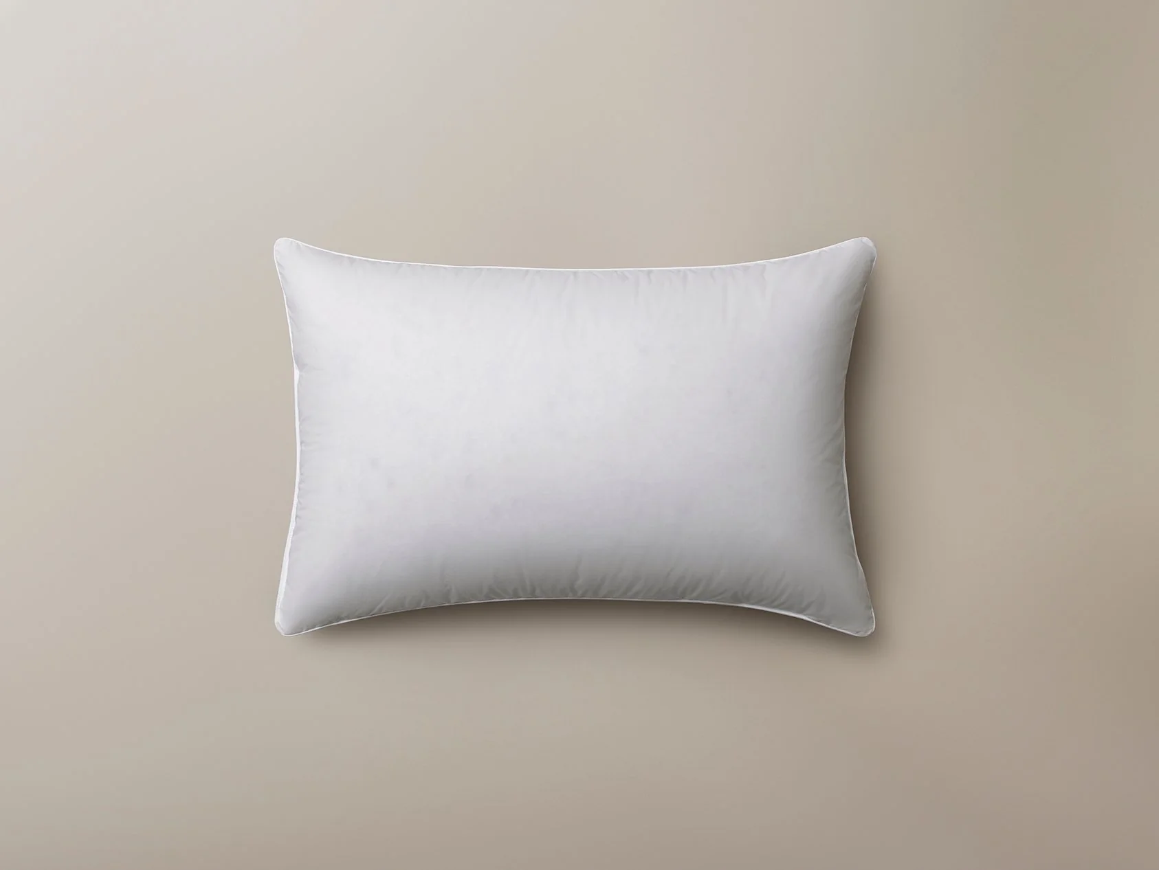 White Siberian Goose Down Luxury Pillow - Image 3