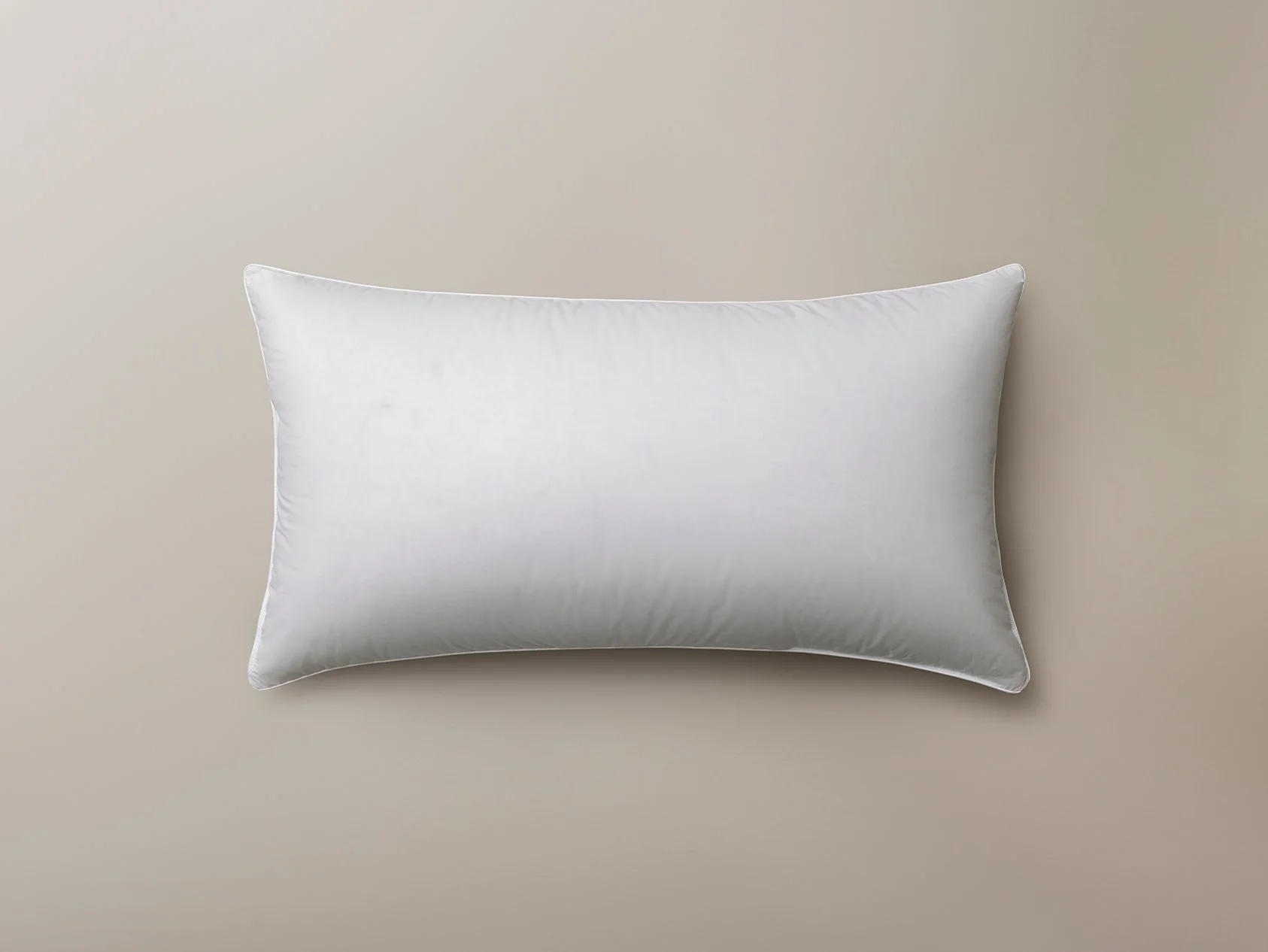 White Siberian Goose Down Luxury Pillow - Image 4